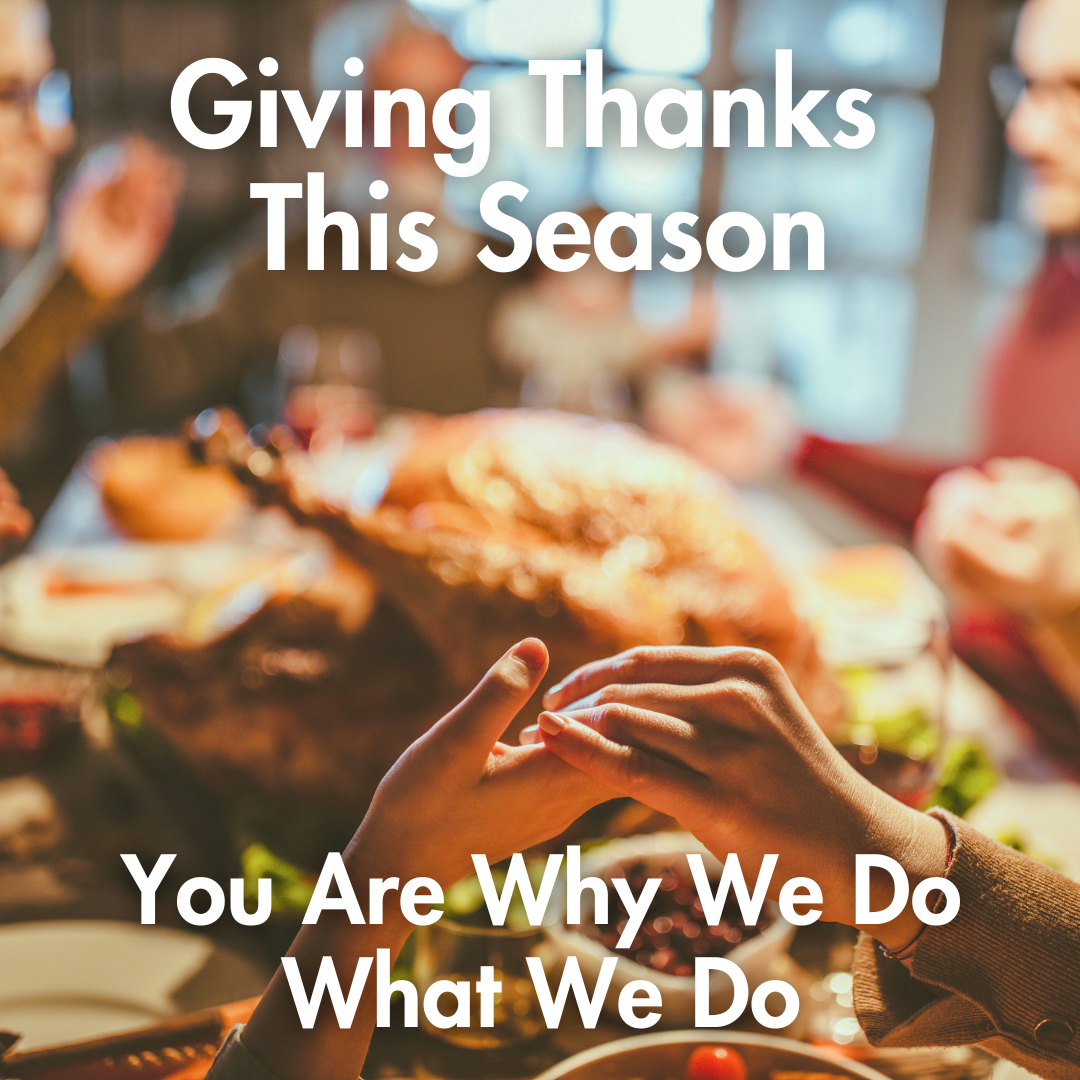 Giving Thanks This Season