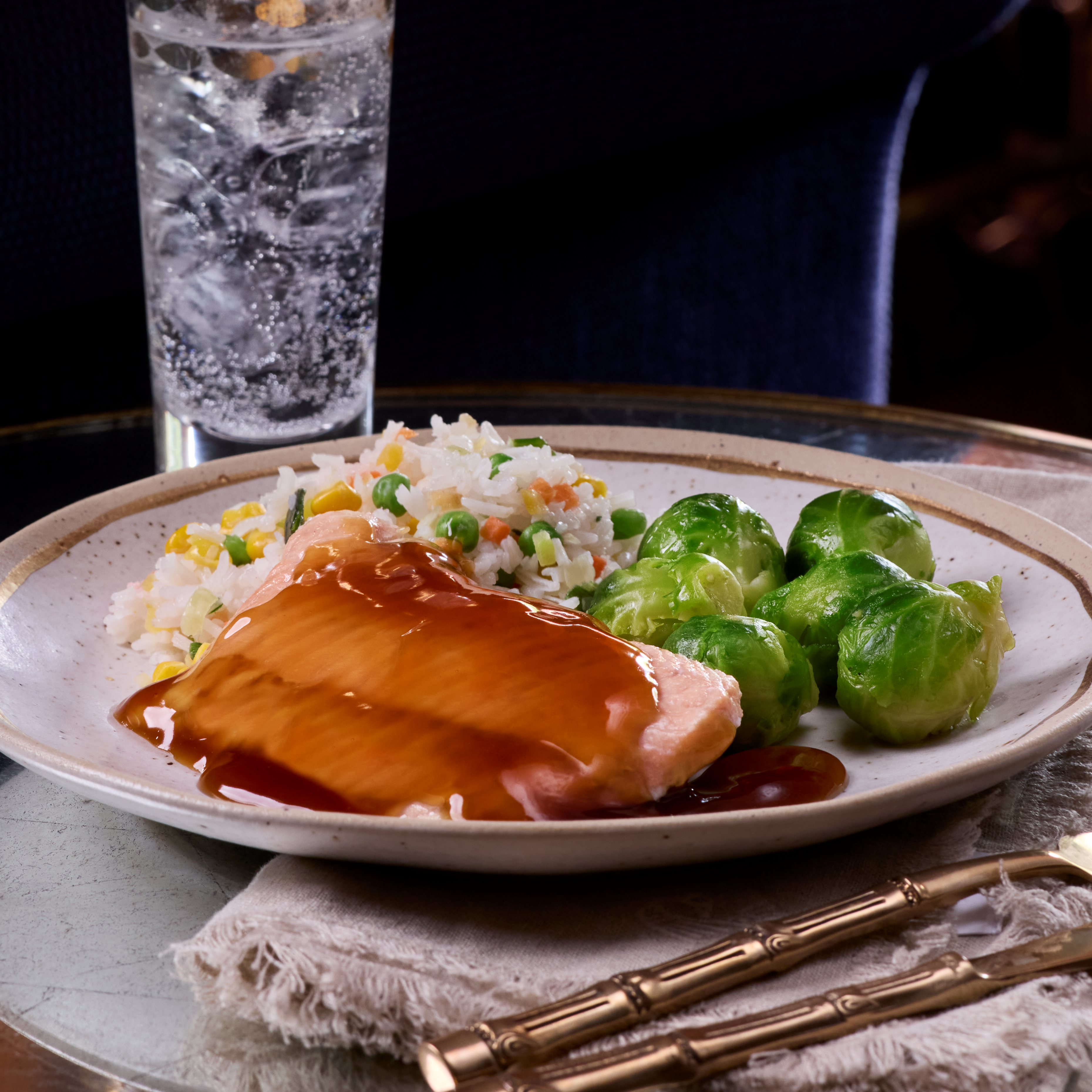 Image of the Maple-Flavoured Glazed Salmon meal