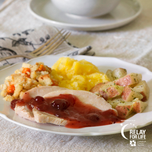 Image of Turkey with Cranberry Orange Sauce