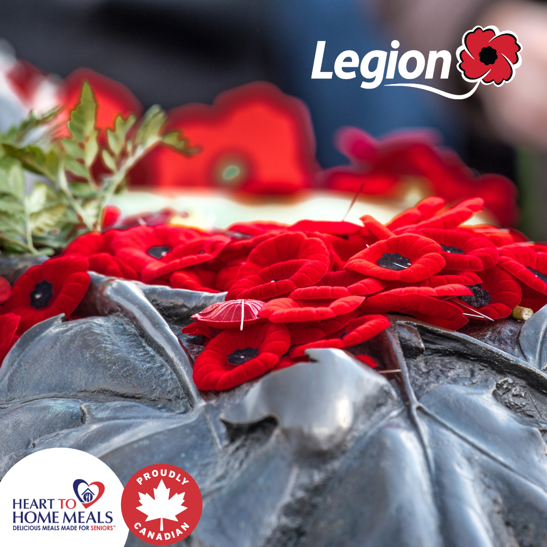 Heart to Home Meals is Proud to Renew our Support of The Royal Canadian Legion