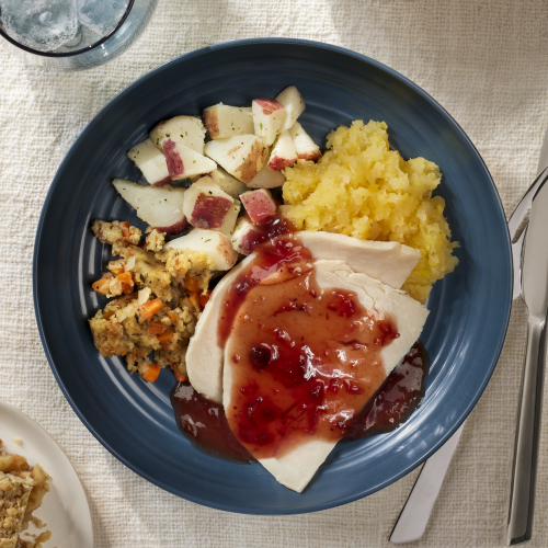 Image of the Turkey with Cranberry Orange Sauce meal