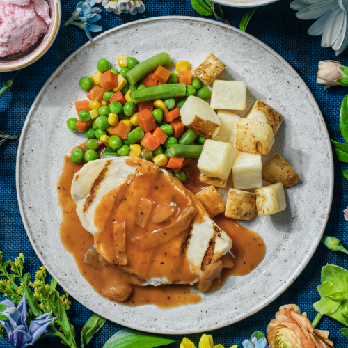 Image of Chicken in a Creamy Mushroom Sauce