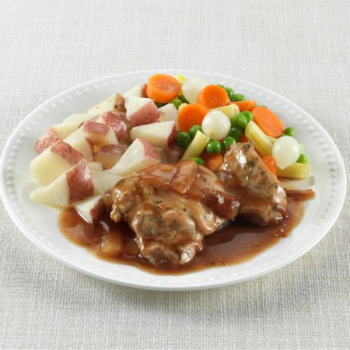 Image of Chicken Thigh with Rich Onion Gravy