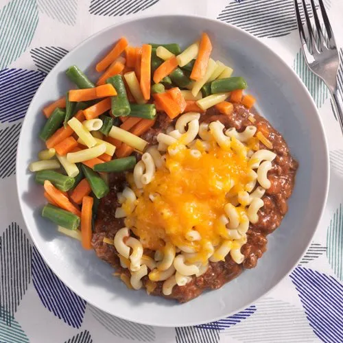 Macaroni, Meat and Cheese