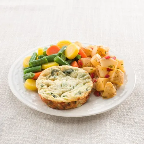 Crustless Vegetable Quiche