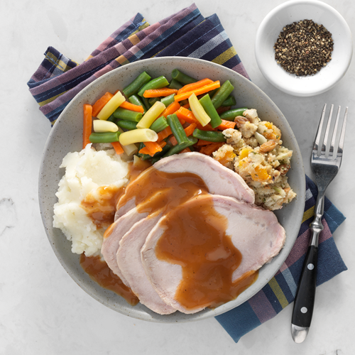 Hearty Pork with Stuffing
