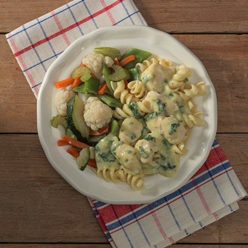 Chicken Pasta Florentine