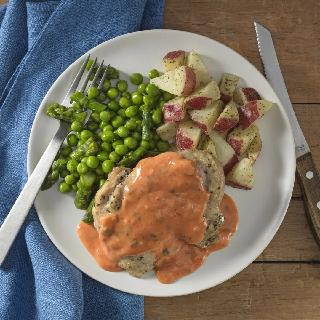 Chicken Thigh with Creamy Tomato Sauce