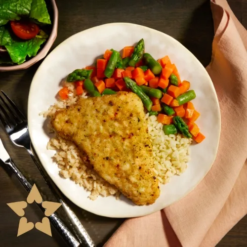 Parmesan Crusted Salmon